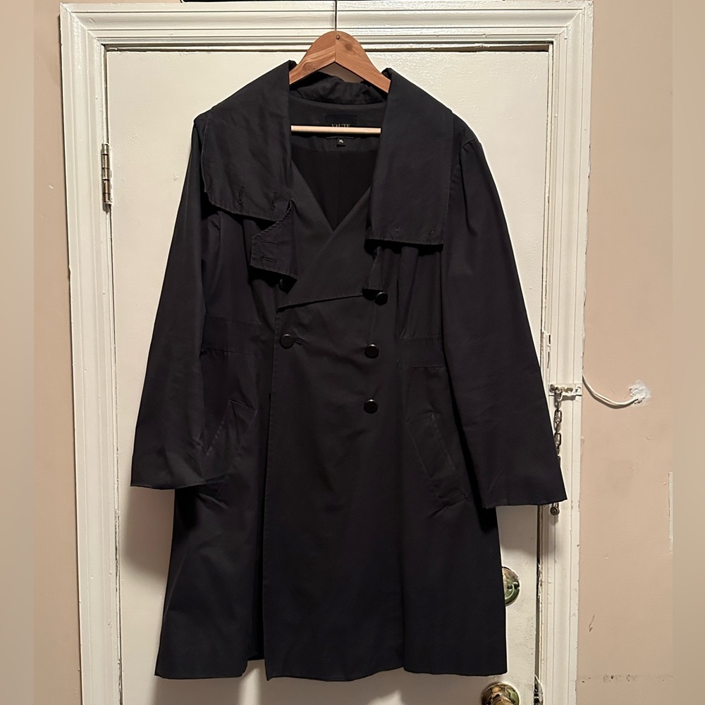 Vaute Couture Waxed Cotton Trench Coat